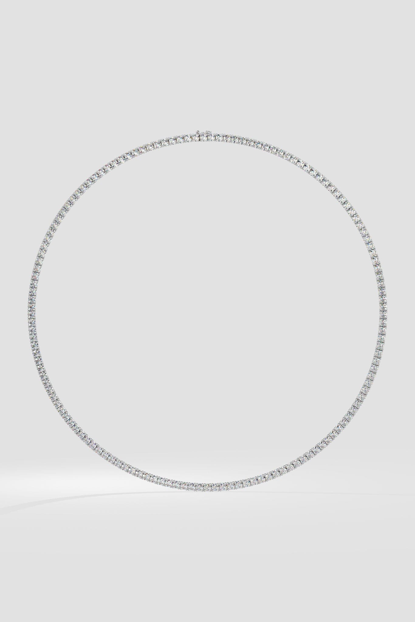 0.08 Pointer Tennis Necklace - Image 5