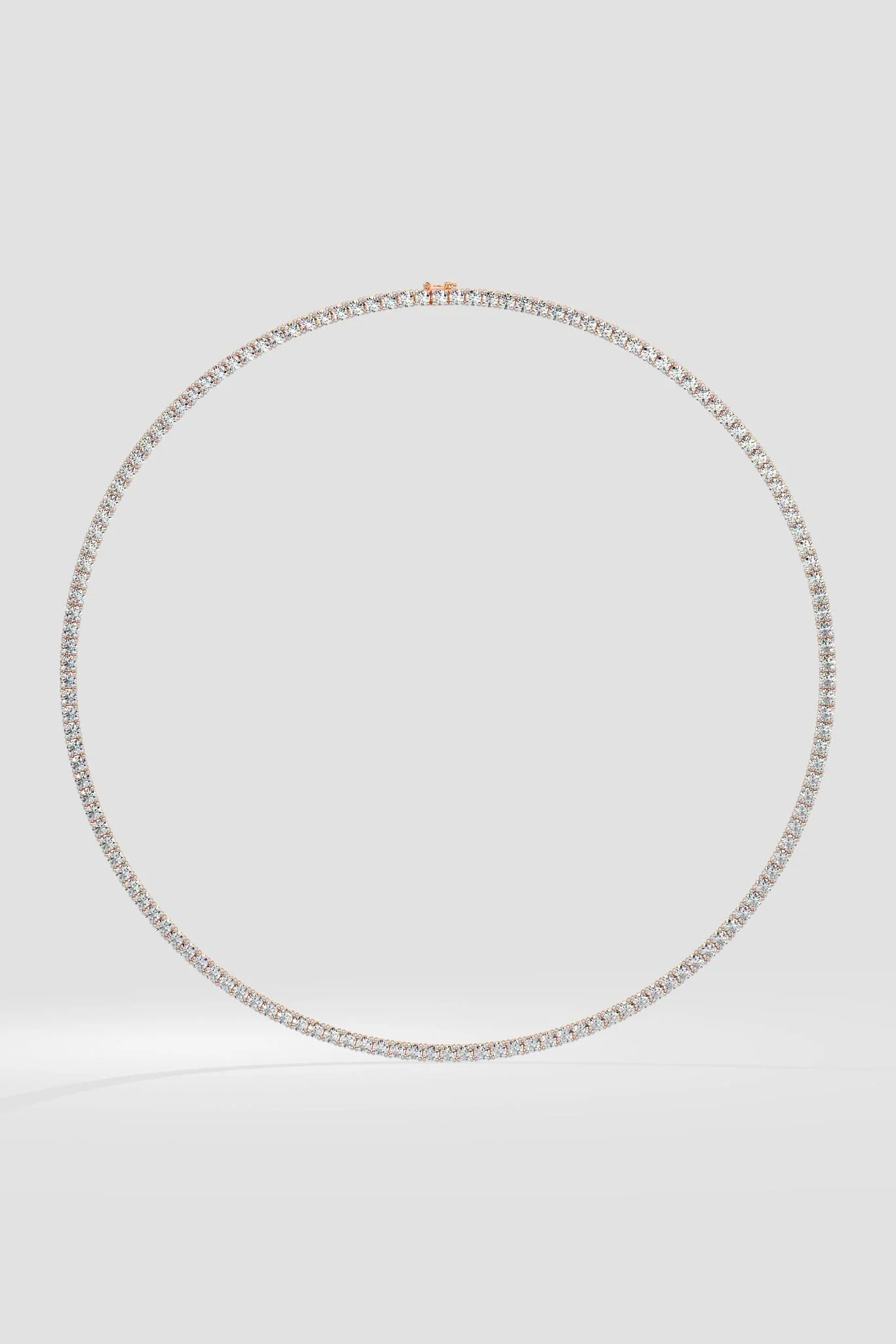 0.08 Pointer Tennis Necklace - Image 6