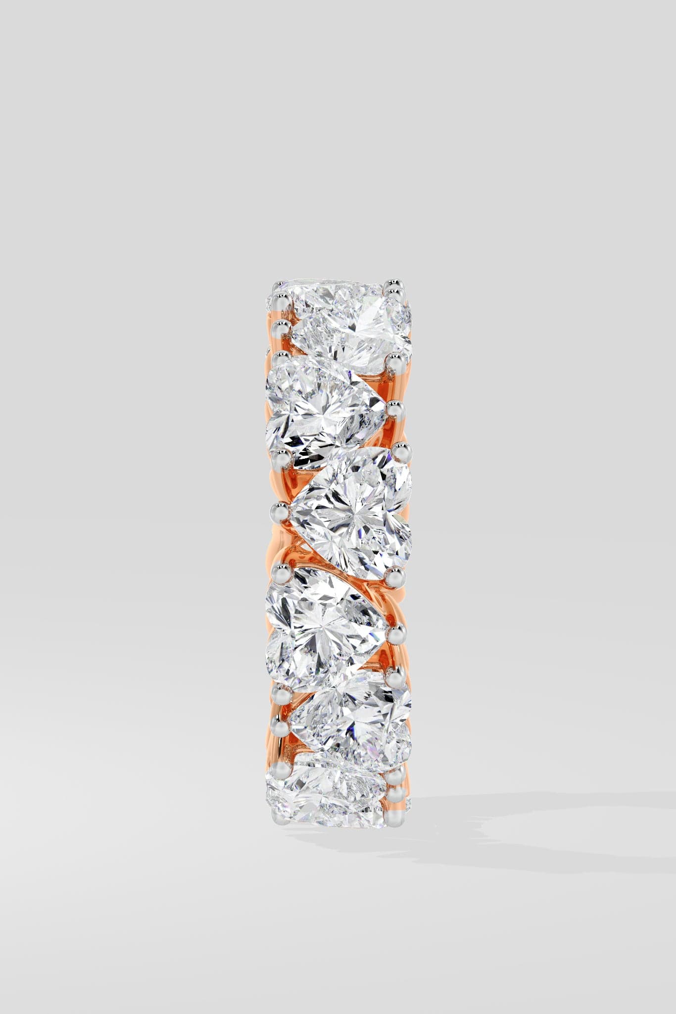 0.50 ct Heart Eternity Diamond Ring - Image 3