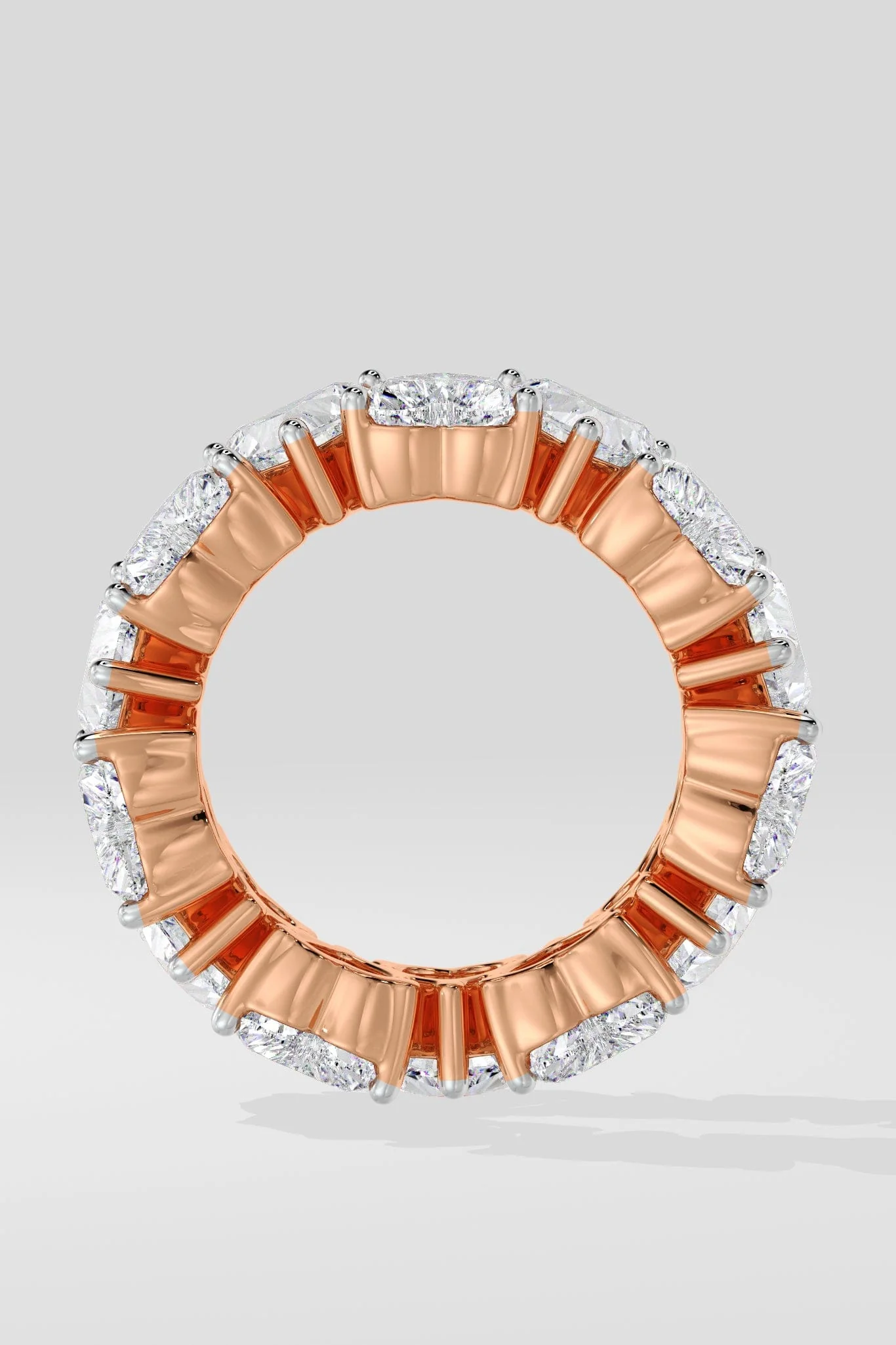 0.50 ct Heart Eternity Diamond Ring - Image 4