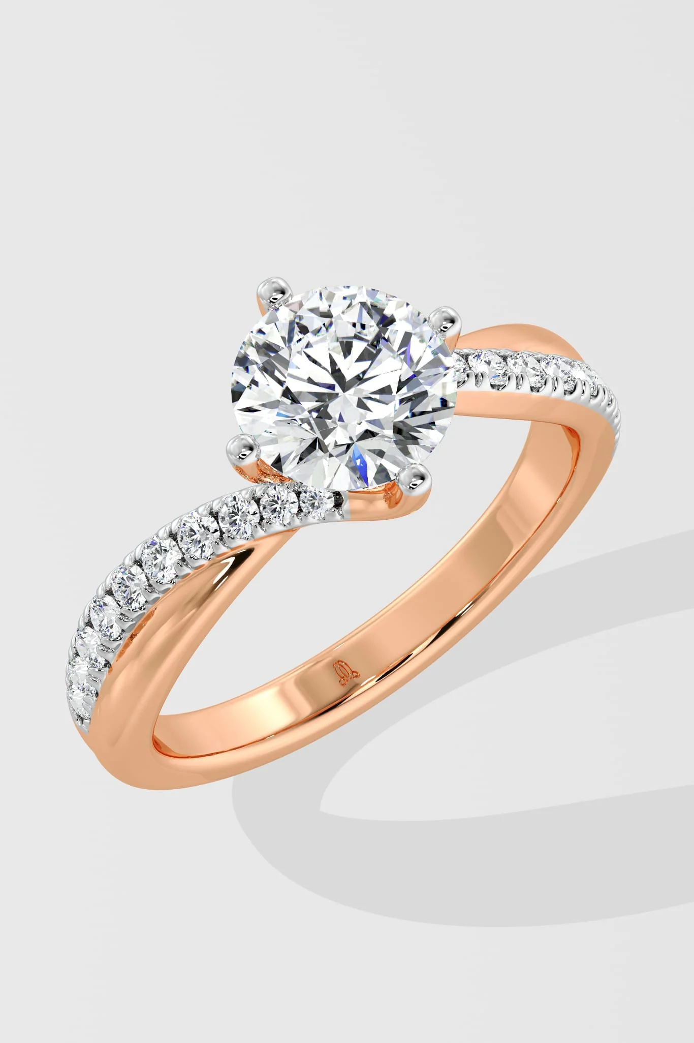1 Ct Ivy Twirl Ring - Image 5