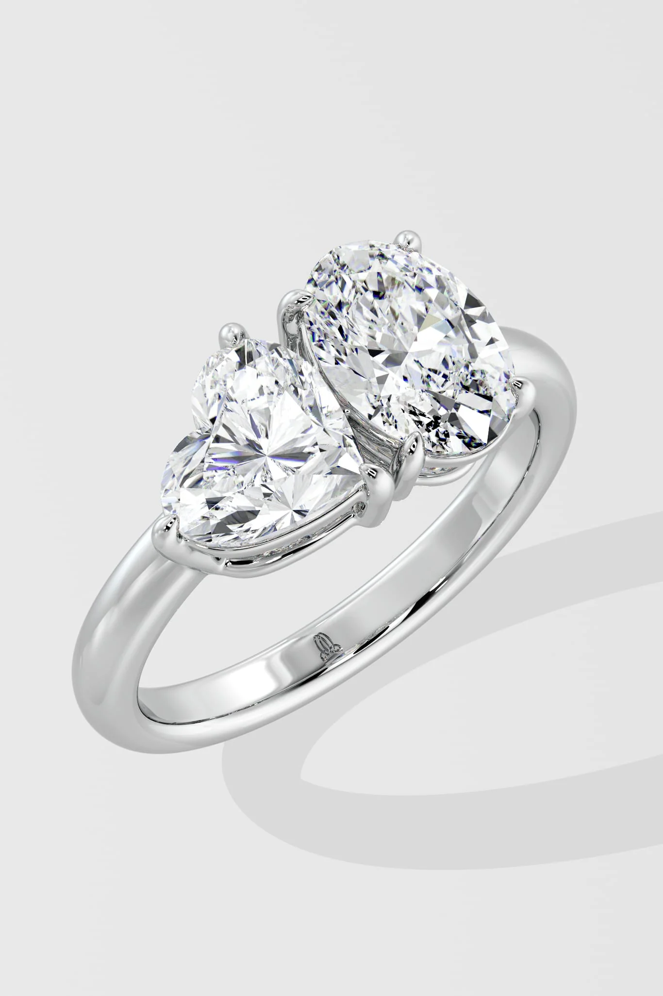 2 Ct Amor Duet Ring - Image 5
