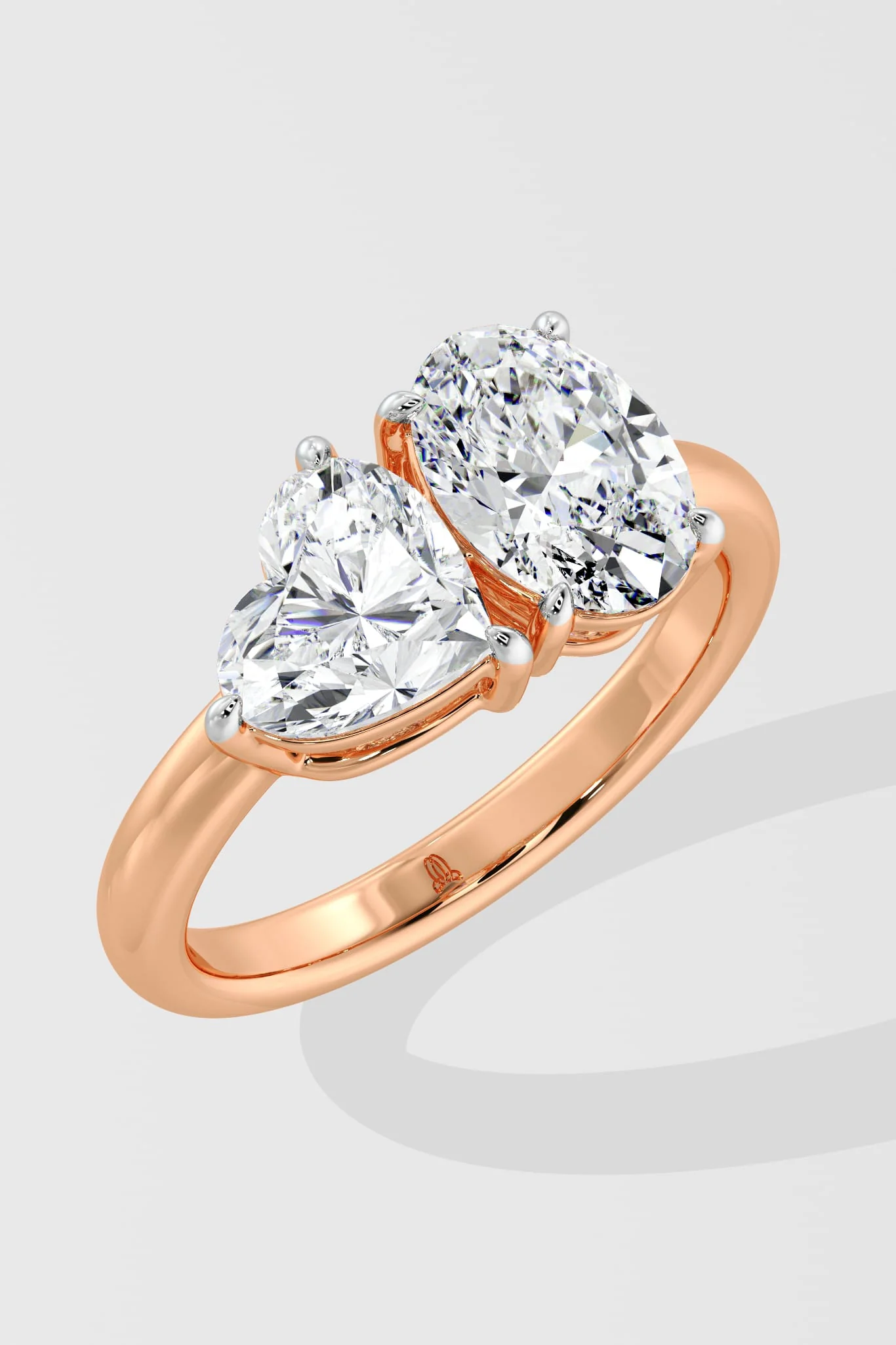 2 Ct Amor Duet Ring - Image 6