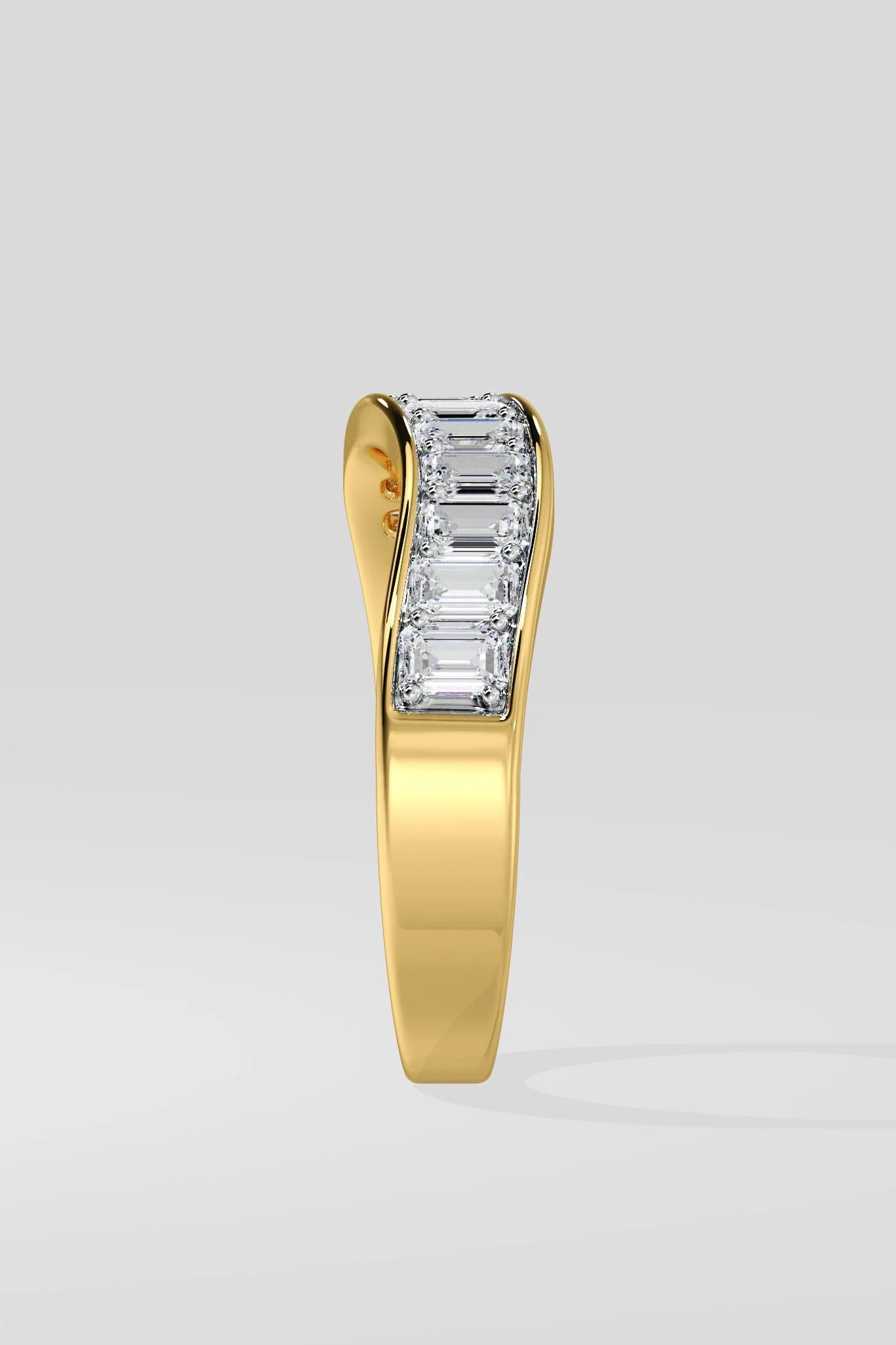 Emra Wave Diamond Band - Image 3